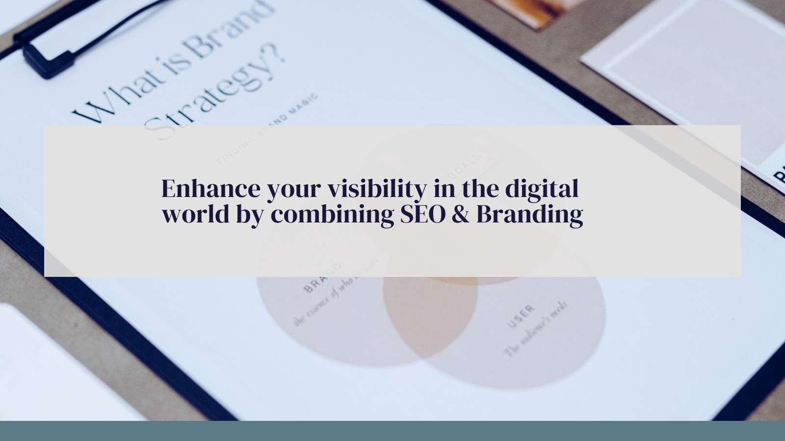Enhance your visibility in the digital world by combining SEO & Branding